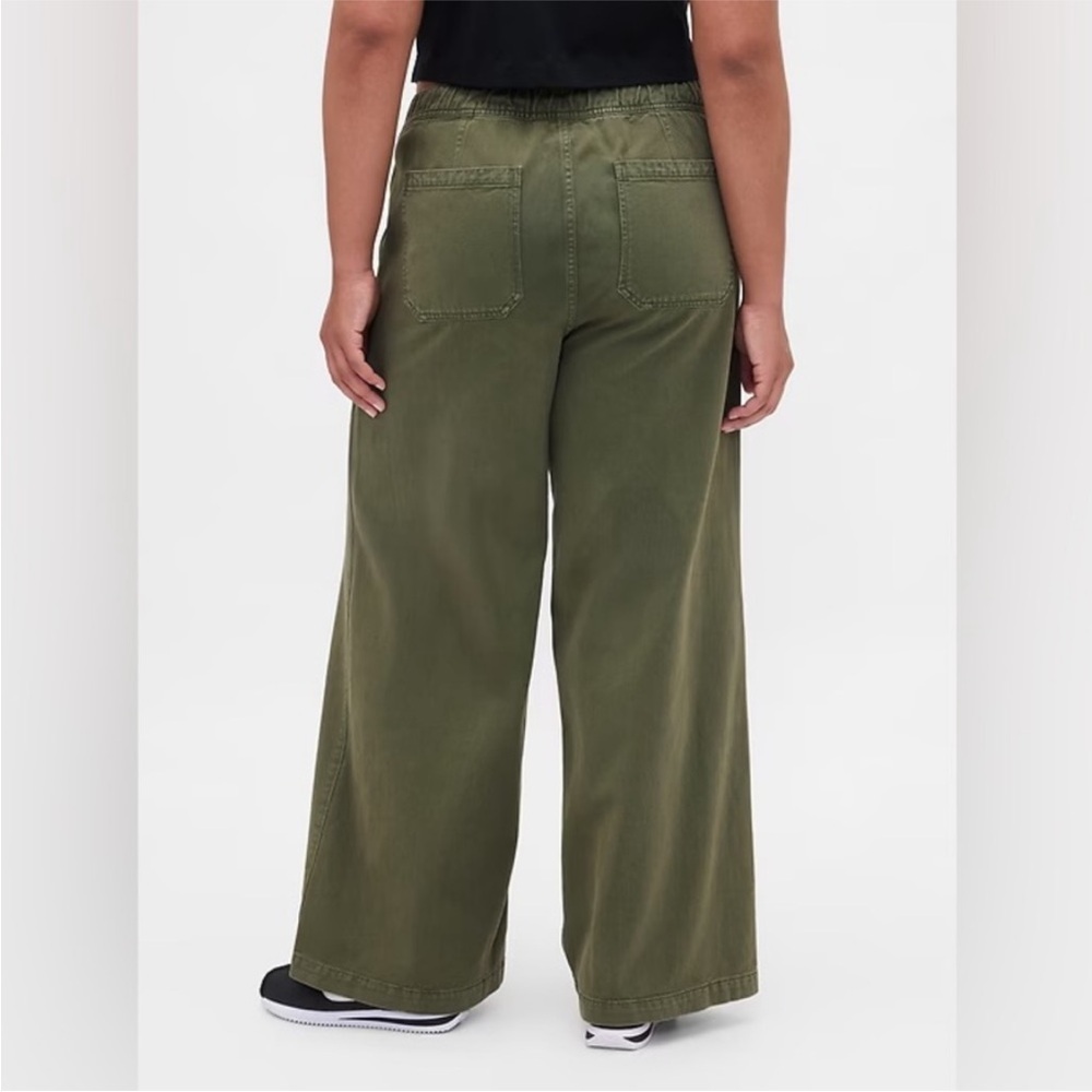 NWT! GAP Olive Green Mid Rise Easy Baggy Pants - Multiple #844495 🩷 - Picture 6 of 14